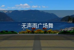 无声雨广场舞