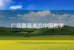 广场舞最美的中国教学