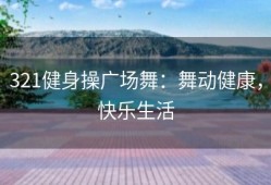 321健身操广场舞：舞动健康，快乐生活