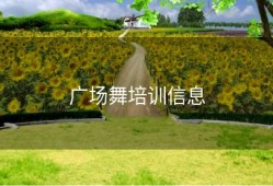 广场舞培训信息