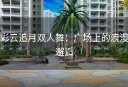 彩云追月双人舞：广场上的浪漫邂逅