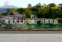 粤语男女对唱版广场舞歌曲