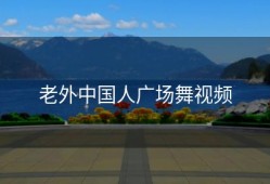 老外中国人广场舞视频