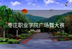 枣庄职业学院广场舞大赛