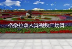 格桑拉双人舞视频广场舞