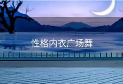 性格内衣广场舞