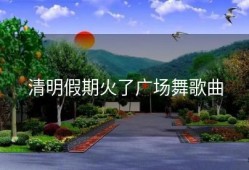 清明假期火了广场舞歌曲