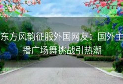 东方风韵征服外国网友：国外主播广场舞挑战引热潮