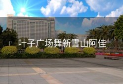 叶子广场舞新雪山阿佳