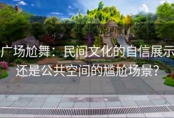 广场尬舞：民间文化的自信展示还是公共空间的尴尬场景？