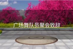 广场舞队员聚会致辞