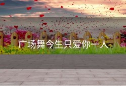 广场舞今生只爱你一人