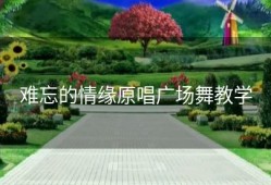 难忘的情缘原唱广场舞教学