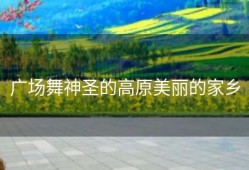 广场舞神圣的高原美丽的家乡