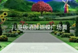 儿童版酒醉蝴蝶广场舞