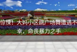 惊悚！大妈小区跳广场舞遭遇不幸，命丧暴力之手