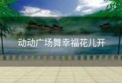 动动广场舞幸福花儿开