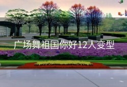 广场舞祖国你好12人变型