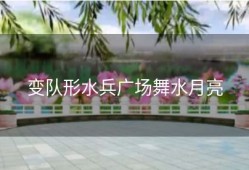 变队形水兵广场舞水月亮