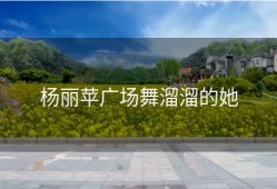 杨丽苹广场舞溜溜的她