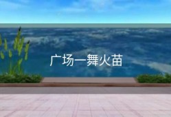 广场一舞火苗