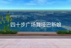 四十步广场舞哑巴新娘