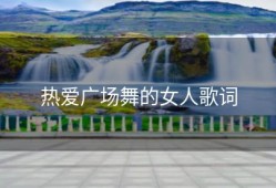 热爱广场舞的女人歌词