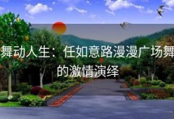 舞动人生：任如意路漫漫广场舞的激情演绎