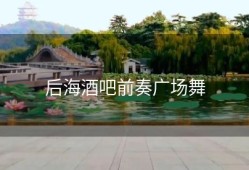 后海酒吧前奏广场舞