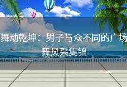 舞动乾坤：男子与众不同的广场舞风采集锦