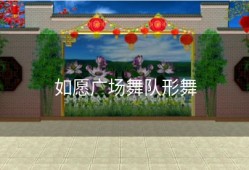 如愿广场舞队形舞