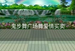 鬼步舞广场舞爱情买卖