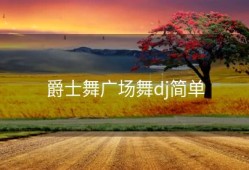 爵士舞广场舞dj简单