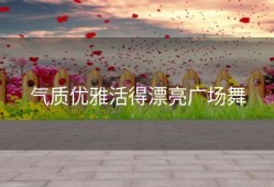 气质优雅活得漂亮广场舞