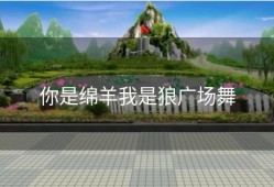 你是绵羊我是狼广场舞