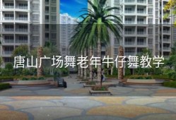 唐山广场舞老年牛仔舞教学