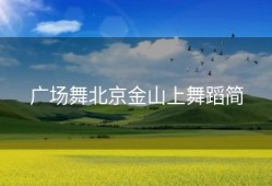 广场舞北京金山上舞蹈简