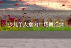少儿单人室内广场舞视频