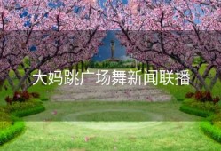 大妈跳广场舞新闻联播