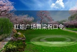 红姐广场舞梁祝口令