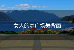 女人的梦广场舞背面
