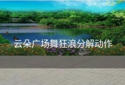 云朵广场舞狂浪分解动作