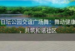 日坛公园交谊广场舞：舞动健康，共筑和谐社区