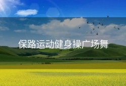 保路运动健身操广场舞