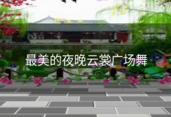 最美的夜晚云裳广场舞