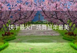 快手最火广场舞鼠年最美