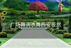 广场舞洗衣舞西安筱然