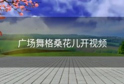 广场舞格桑花儿开视频