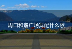 周口和谐广场舞配什么歌