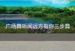 广场舞听闻远方有你三步舞